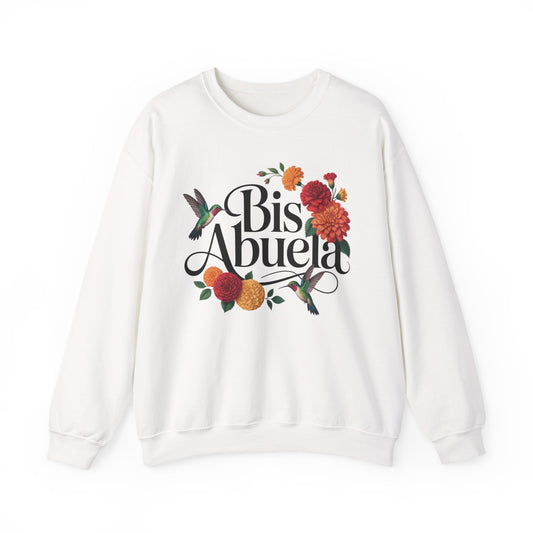 Bis Abuela Sweatshirt - Hispanic Grandma Gift - Latino Family Pride Shirt - Bisabuela Love - Abuela Regalo