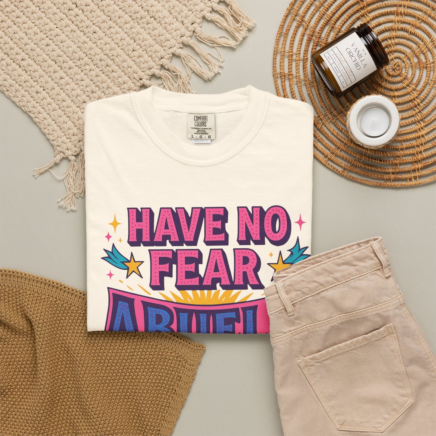 Have No Fear Abuela is Here Shirt | Gift for Abuela Tee