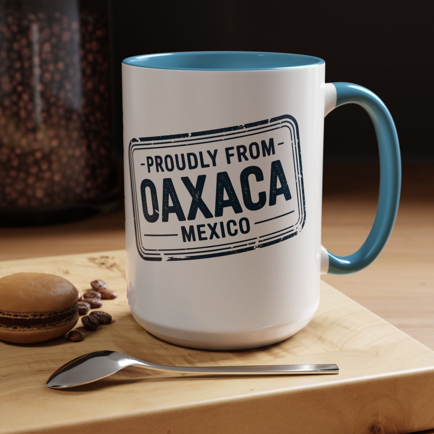 Oaxaca Mug - Mexican Heritage Pride Coffee Cup, Oaxaqueño Gift, Zapotec Culture Design, Mezcal Lover Present