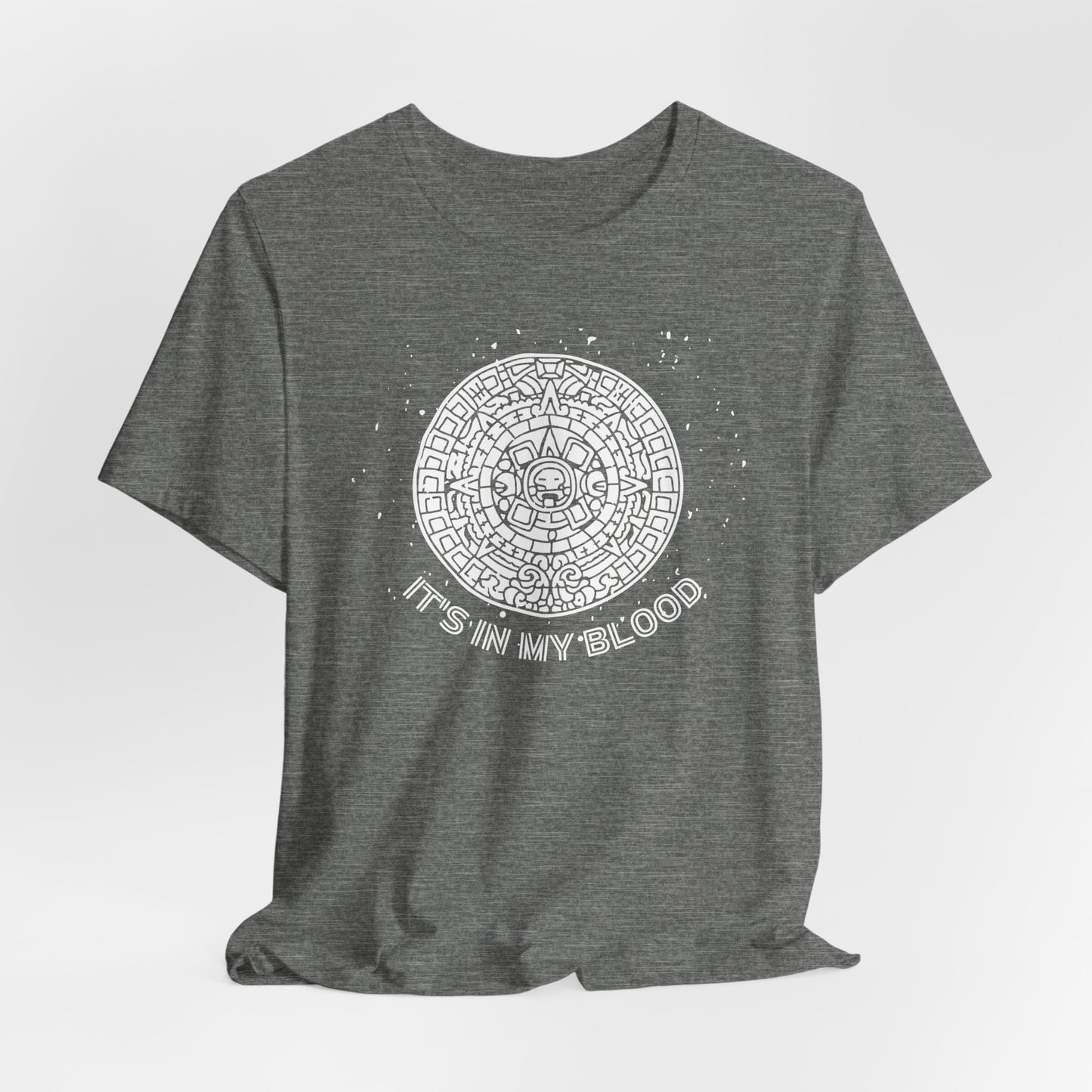 It's In my Blood Aztec shirt | Gift for Him Gift for Her camisa para hombre latino , otoño latino, Latino Heritage Month