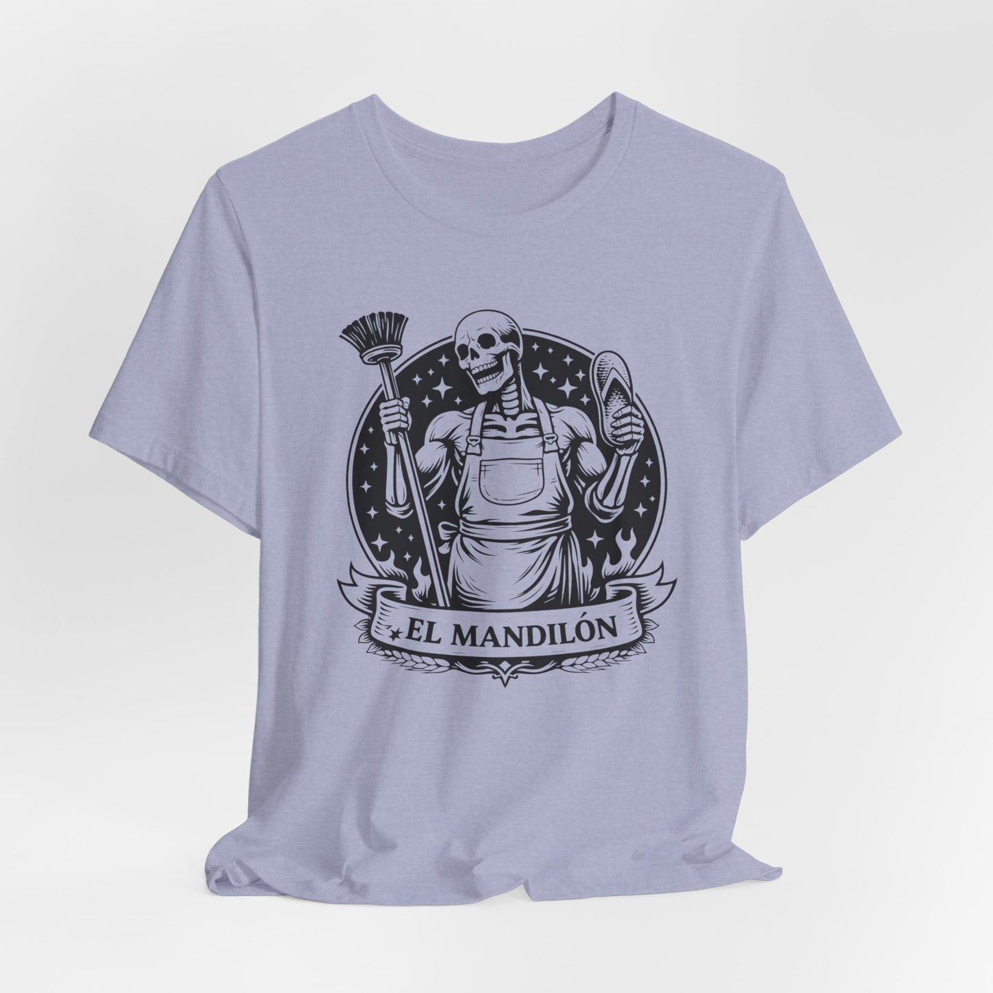 El Mandilon T-Shirt - Funny Latino Tee Gift for Hispanic Dad - Mexican Sayings Shirt - Spanish Humor Gift