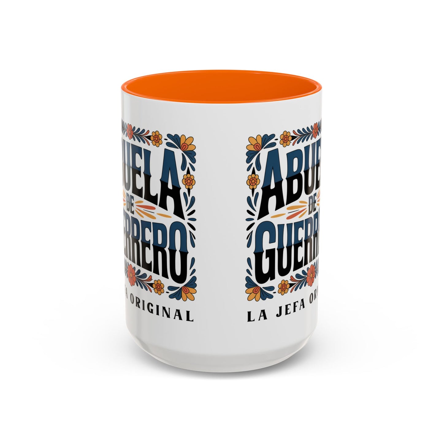 Abuela de Guerrero Mug - Latino Family Gift for Hispanic Grandma | Spanish Coffee Cup | Abuela Love Mug | Cafe con Abuela