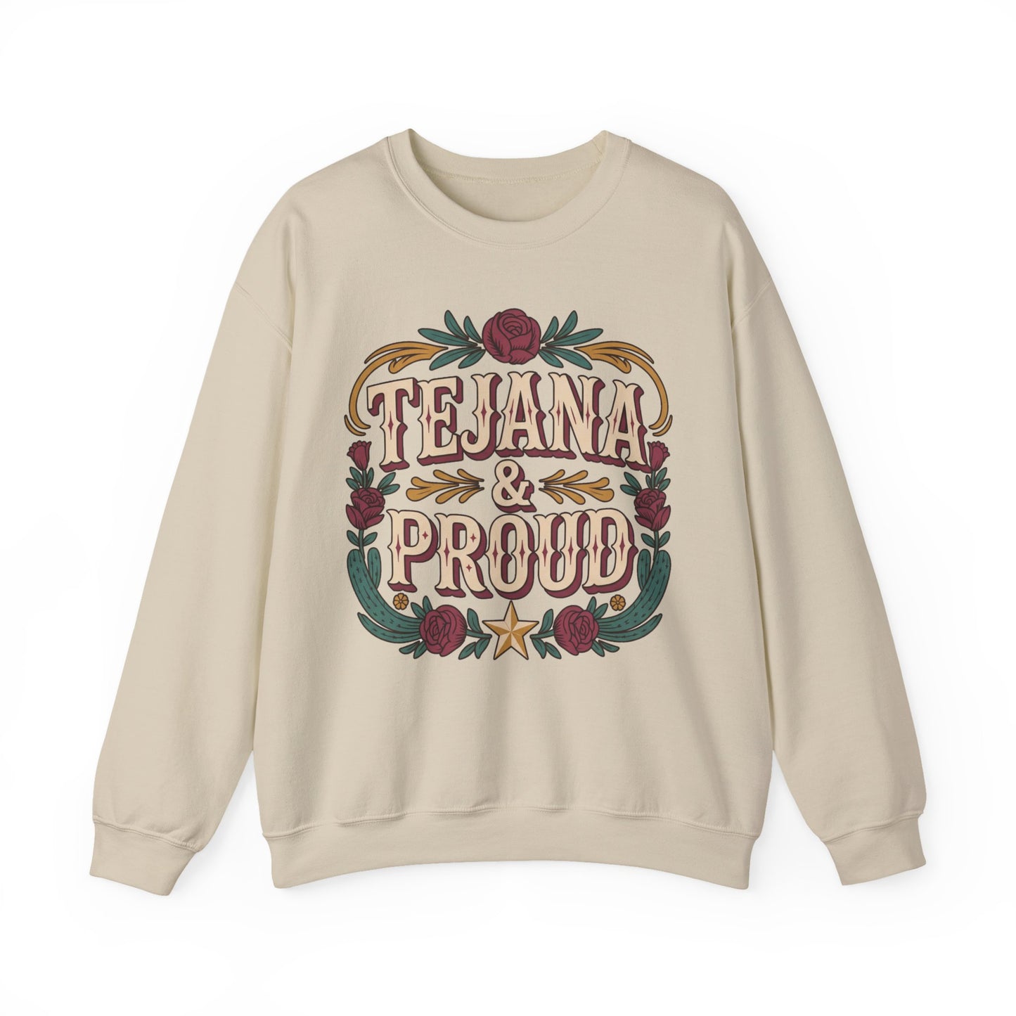 Tejana Sweatshirt | Texas Latina Pride Gift | Hispanic Heritage Hoodie | Tejana Mujer Regalo | South Texas Girl
