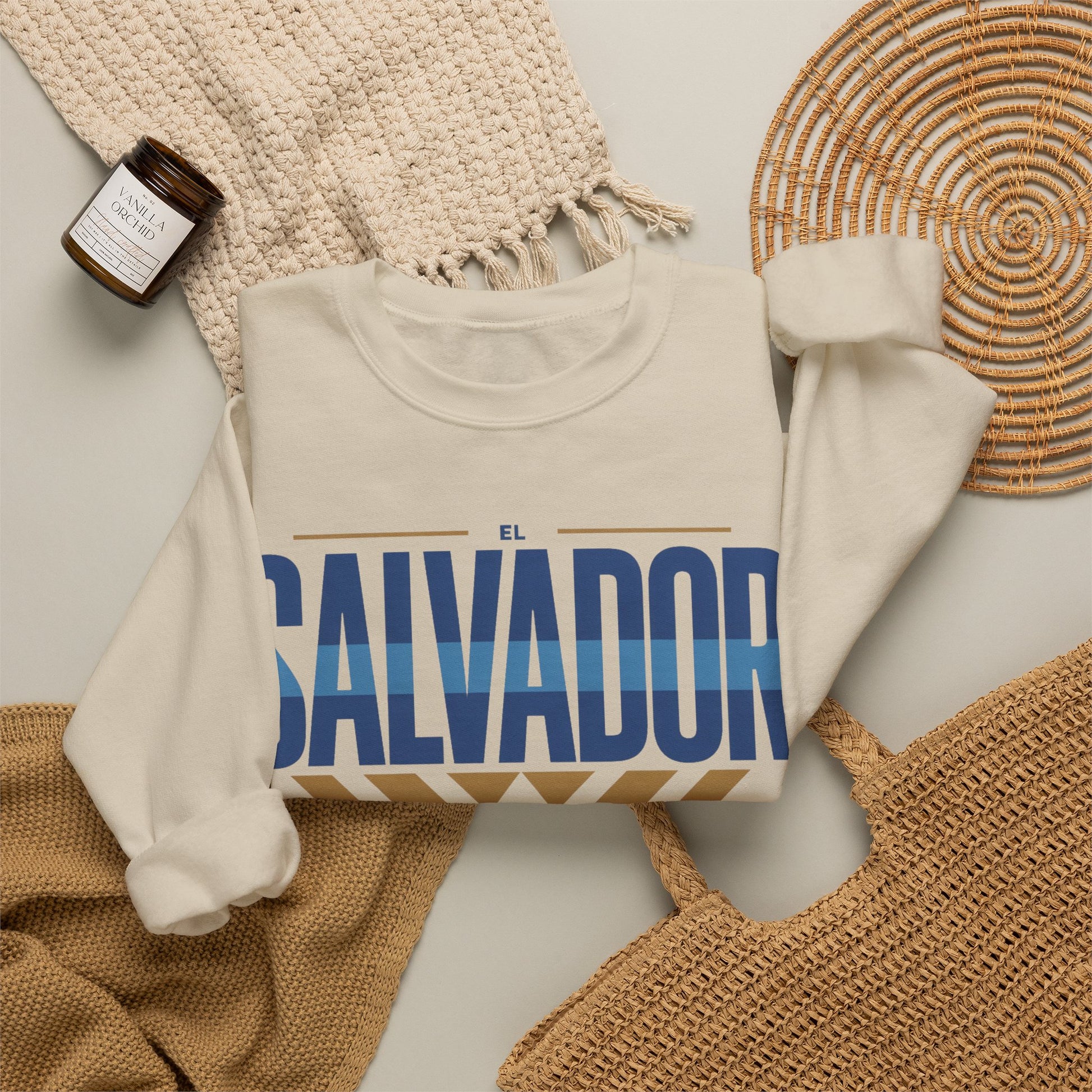 El Salvador Sweatshirt — Salvadoran Pride Sudadera (view 4 of 15)