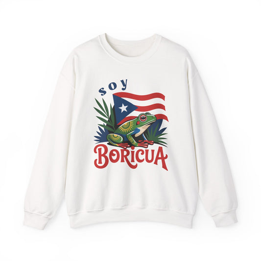 Boricua Sweatshirt - Puerto Rican Pride Hoodie Gift - Orgullo Boricua - Hispanic Heritage Wear - PR Flag Clothing