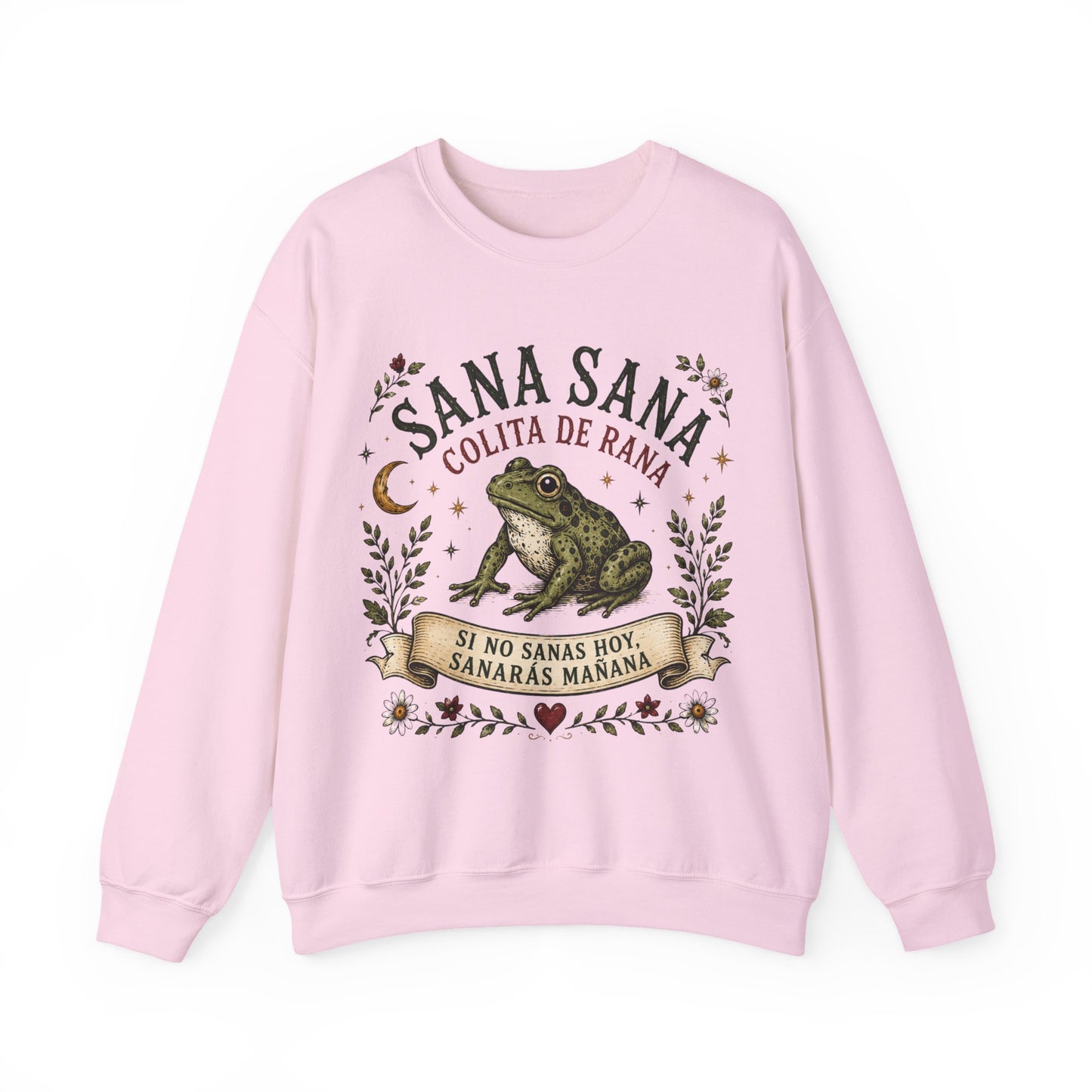 Colita De Rana Sweatshirt - Funny Spanish Saying Sudadera - Latina Gift - Bilingual Humor Pullover - Regalos Para Mujer