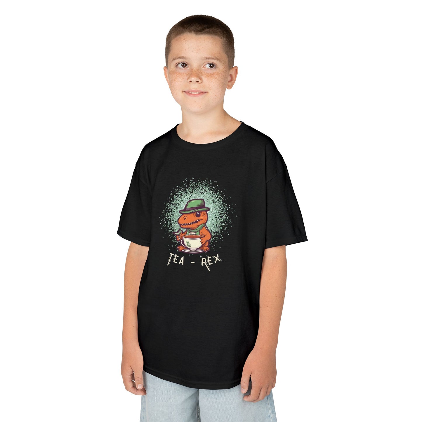 Tea-Rex Dinosaur Kids shirt