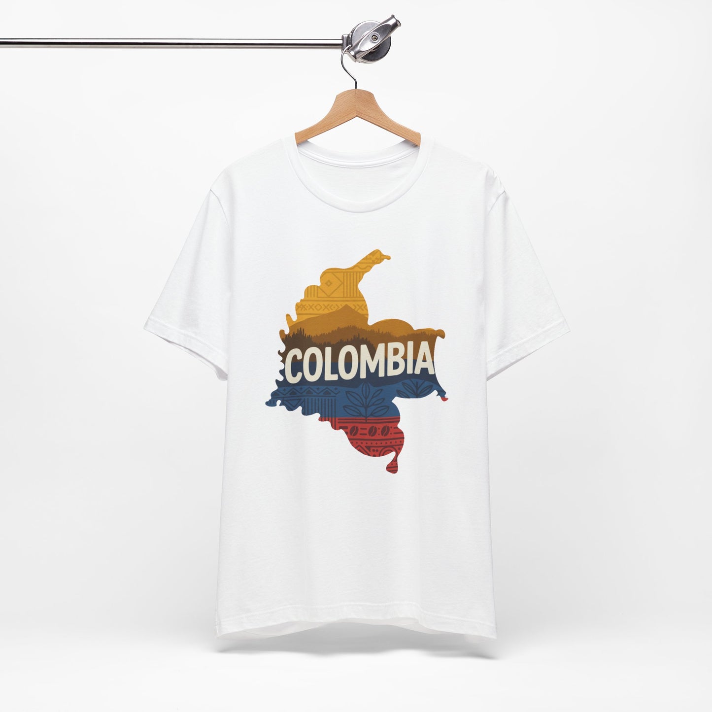 Colombia T-Shirt - Colombian Pride Tee - Orgullo Colombiano Shirt - Hispanic Heritage Gift - Colombia Amor