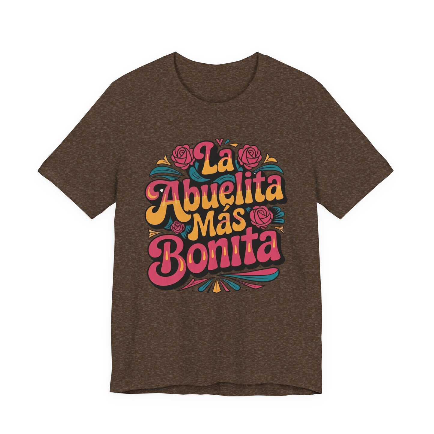 Groovy Art La Abuelita Mas Bonita Shirt, Abuelita Gift, Latina Grandmother Gift,  Abuela Birthday Gift, Mother's Day Abuela