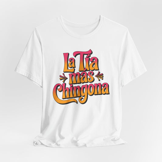 Tia T-Shirt - Proud Tia Gift - Latino Family Tee - Hispanic Aunt Shirt - Tia Regalo - Spanish Family Tee