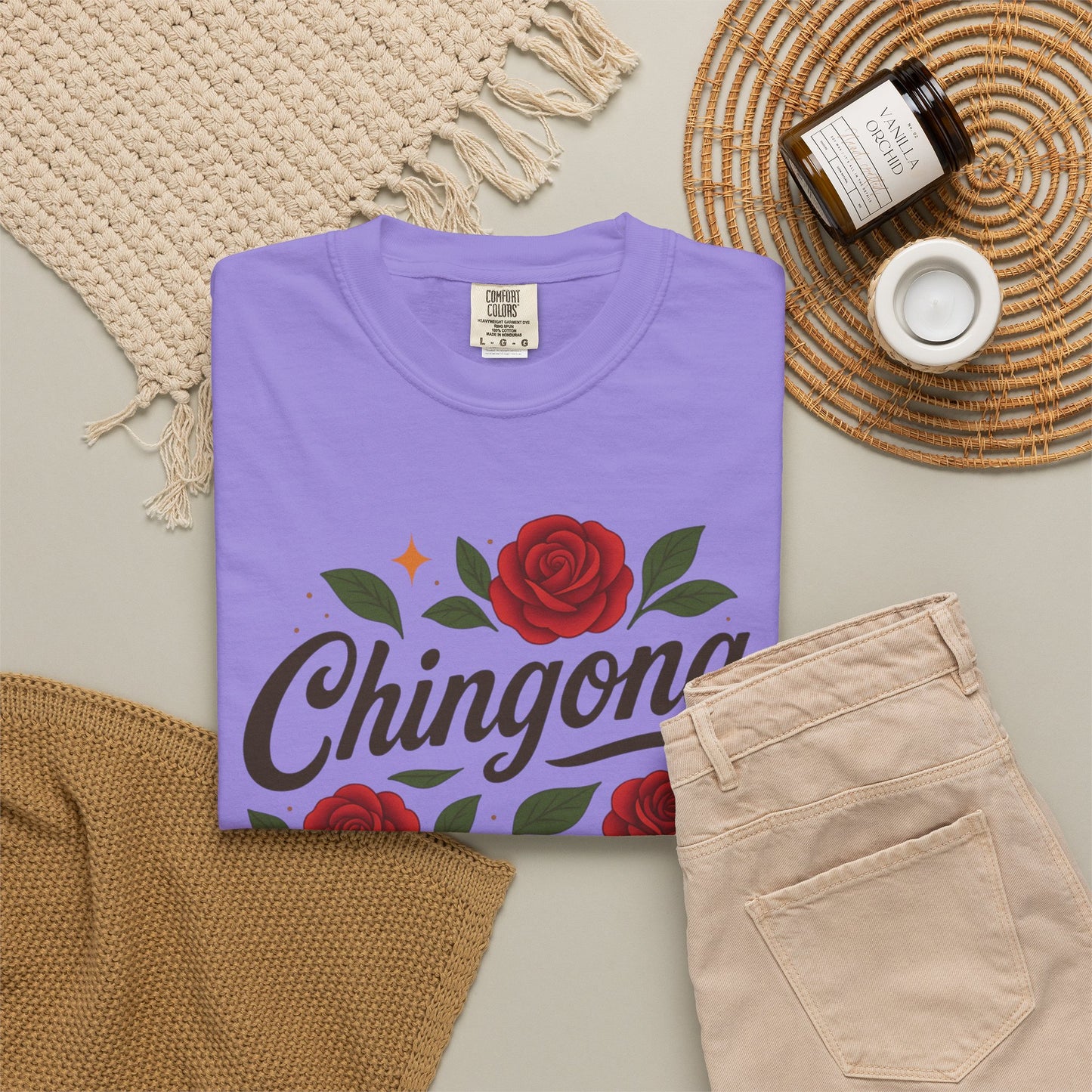 Chingona Shirt | Soy Chingona T-Shirt | Latina Empowerment | Mexican Pride Tee | Comfort Colors Tee | Latina Gift