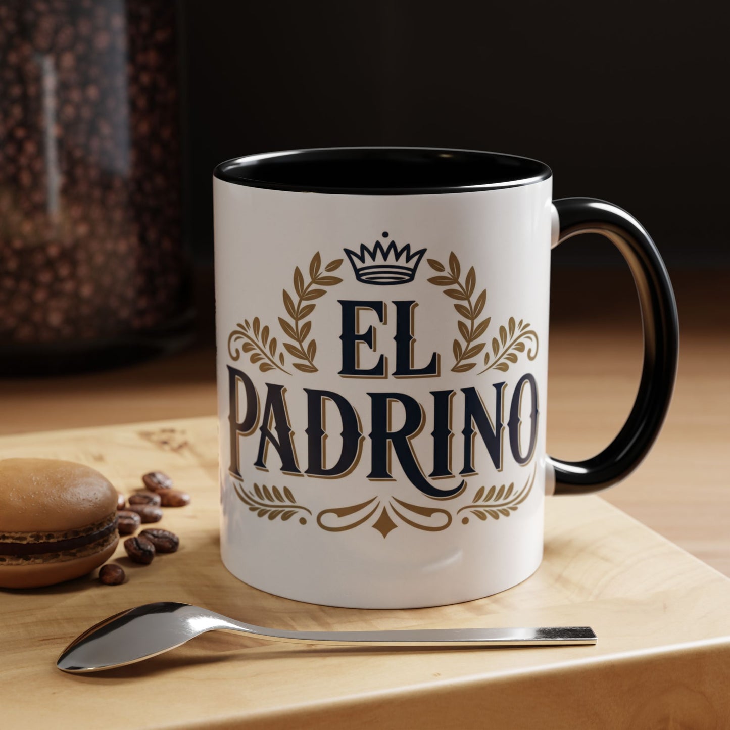 El Padrino Mug - Spanish Godfather Coffee Cup Gift for Latino Family - Padrino Regalo