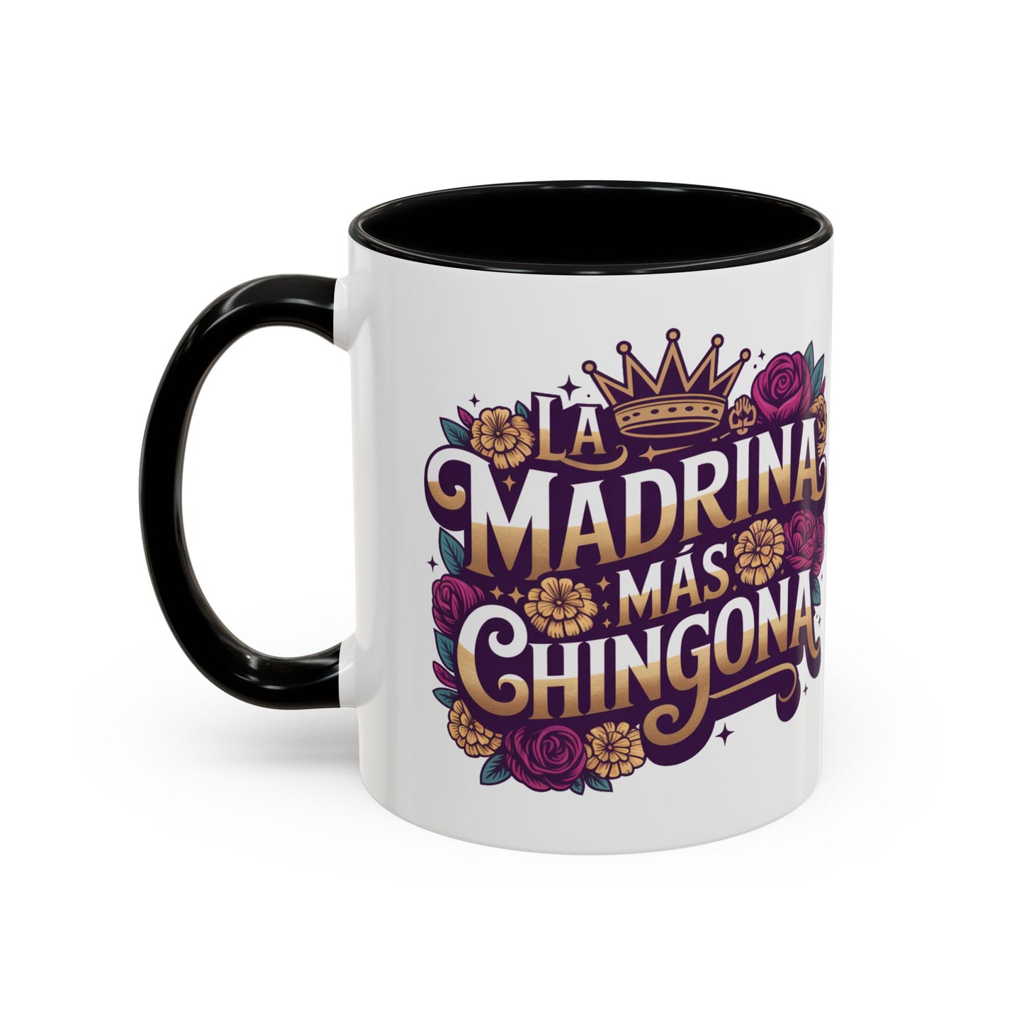 Madrina Mug - Godmother Gift Spanish - Taza para Madrina - Latina Gift for Her - Regalos en Español - Bilingual Coffee Cup