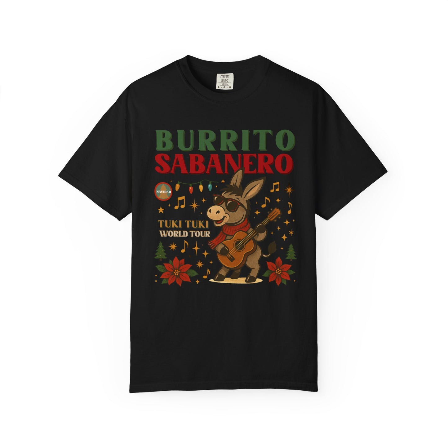 Burrito Sabanero Navidad Shirt | Camisa de Navidad Funny Xmas Tee |  Bilingual Shirt