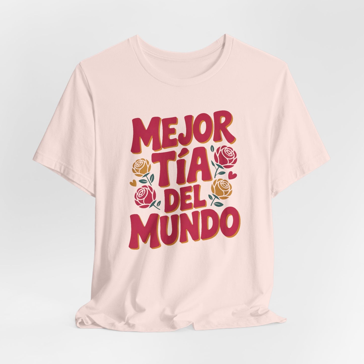 Mejor Tia T-Shirt - Best Tia Ever Tee - Proud Tia Gift - Latino Family Shirt - Tia Love Regalo Para Tia