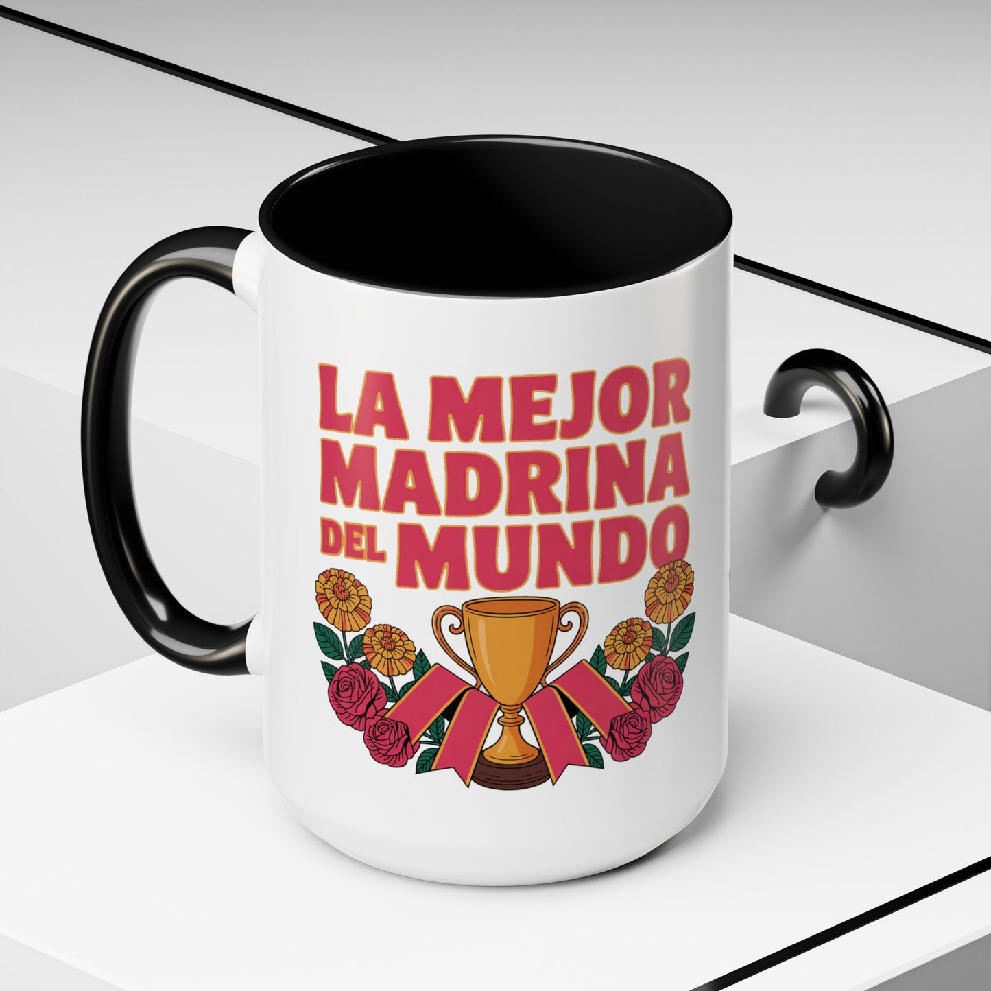 Madrina Mug - Godmother Gift Spanish - Taza para Madrina - Latina Gift for Her - Regalos en Español - Madrina Pride Cup