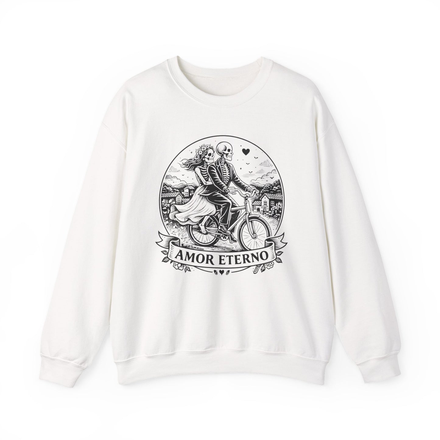 Amor Eterno Sweatshirt - Eternal Love Gift for Her - Latino Couple Relationship Hoodie - Hispanic Love Shirt