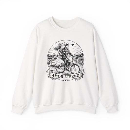 Amor Eterno Sweatshirt - Eternal Love Gift for Her - Latino Couple Relationship Hoodie - Hispanic Love Shirt