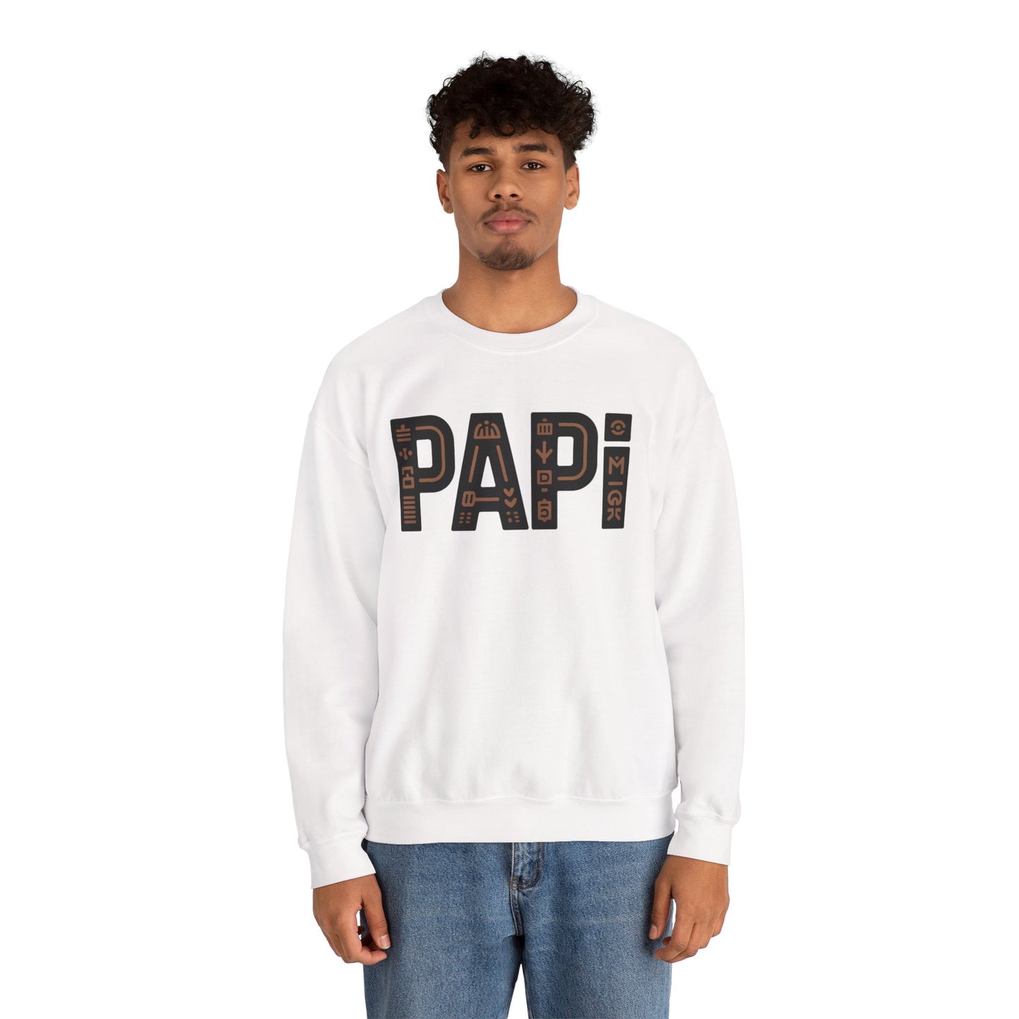 Papi Sweatshirt - Latino Dad Gift - Spanish Father Sweater - Hispanic Family Gift - Papito Clothing