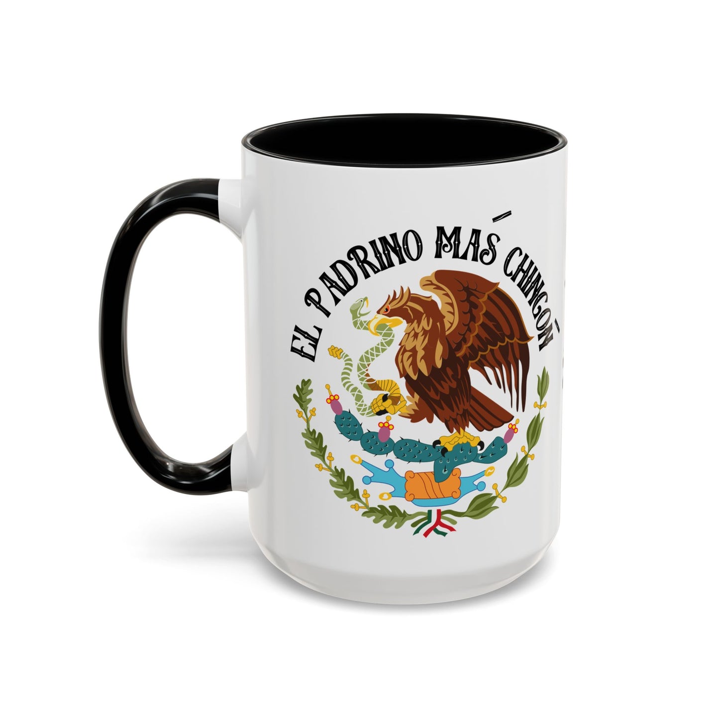 Custom El Padrino Más Chingón Mug | Accent Coffee Mug | Padrino Gifts Personal