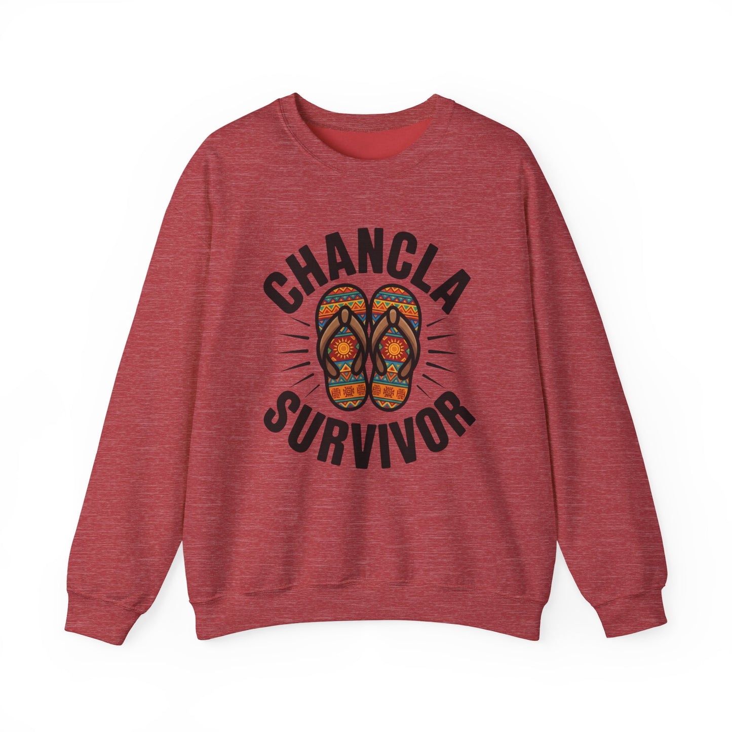 Chancla Sweatshirt - La Chancla Shirt - Latino Heritage Gift - Hispanic Pride Sudadera - Abuela Power - Mexican Humor