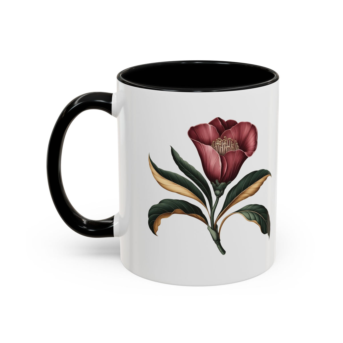 Flor de Maga Mug - Puerto Rico Flower Coffee Cup - Boricua Gift for Her