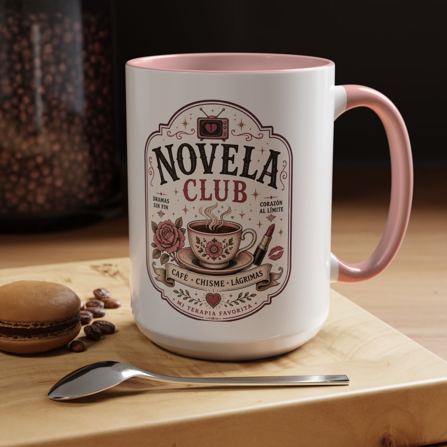 Novela Comadre Mug - Latina Gift for Her - Regalos en Español - Telenovela Coffee Cup - Spanish Gift Ideas