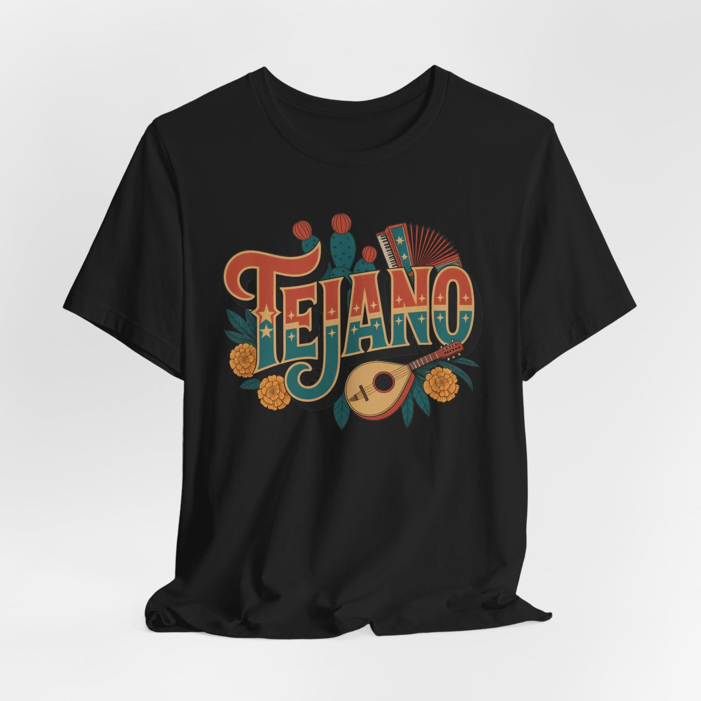 Tejano T-Shirt - Orgulloso Tejano Pride Tee - Texas Mexican Heritage Gift - Latino Culture Shirt - Tex Mex Style