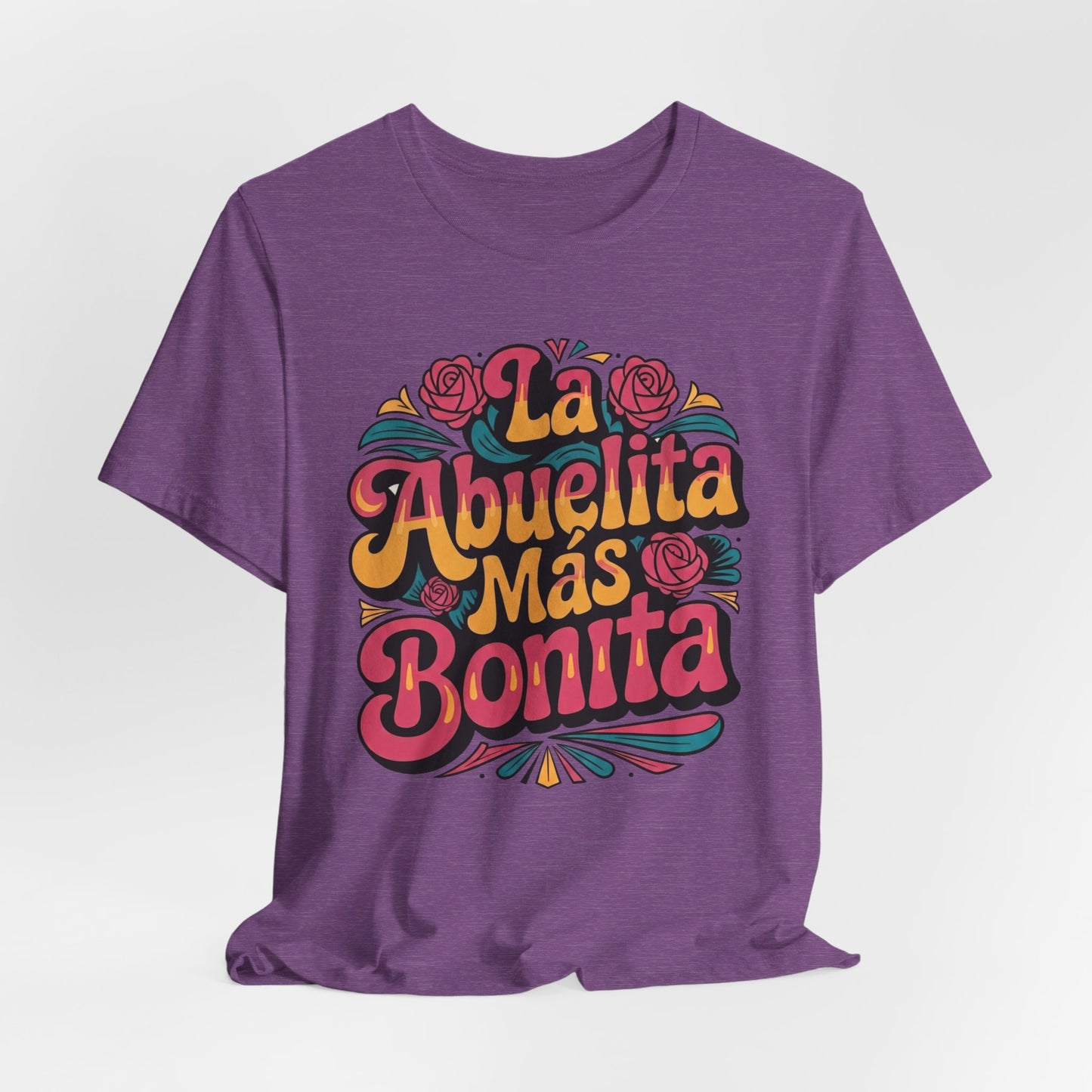 Groovy Art La Abuelita Mas Bonita Shirt, Abuelita Gift, Latina Grandmother Gift,  Abuela Birthday Gift, Mother's Day Abuela