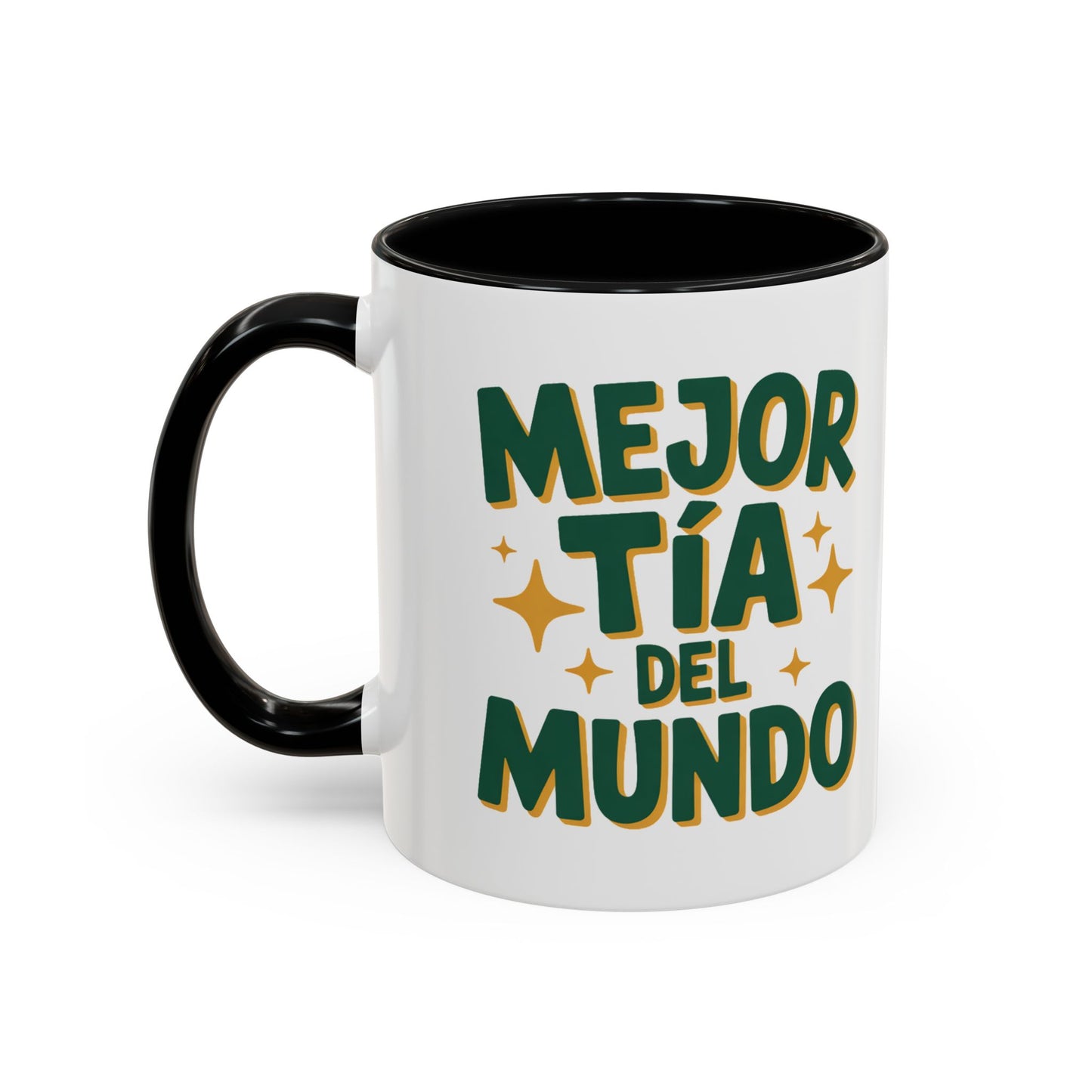 Mejor Tia Del Mundo Mug - Best Tía Ever Coffee Cup Gift for Hispanic Aunt - Tía Querida - Latino Family Gift - Proud Tía Bonita