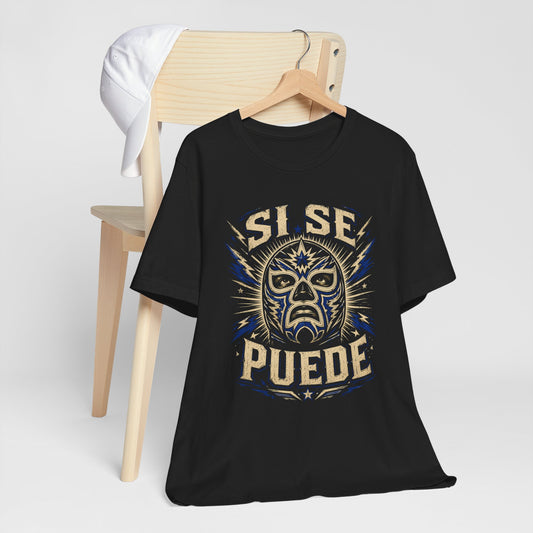 El Luchador T-Shirt - Mexican Wrestling Lucha Libre Tee - Latino Pride Gift for Him - Wrestler Shirt