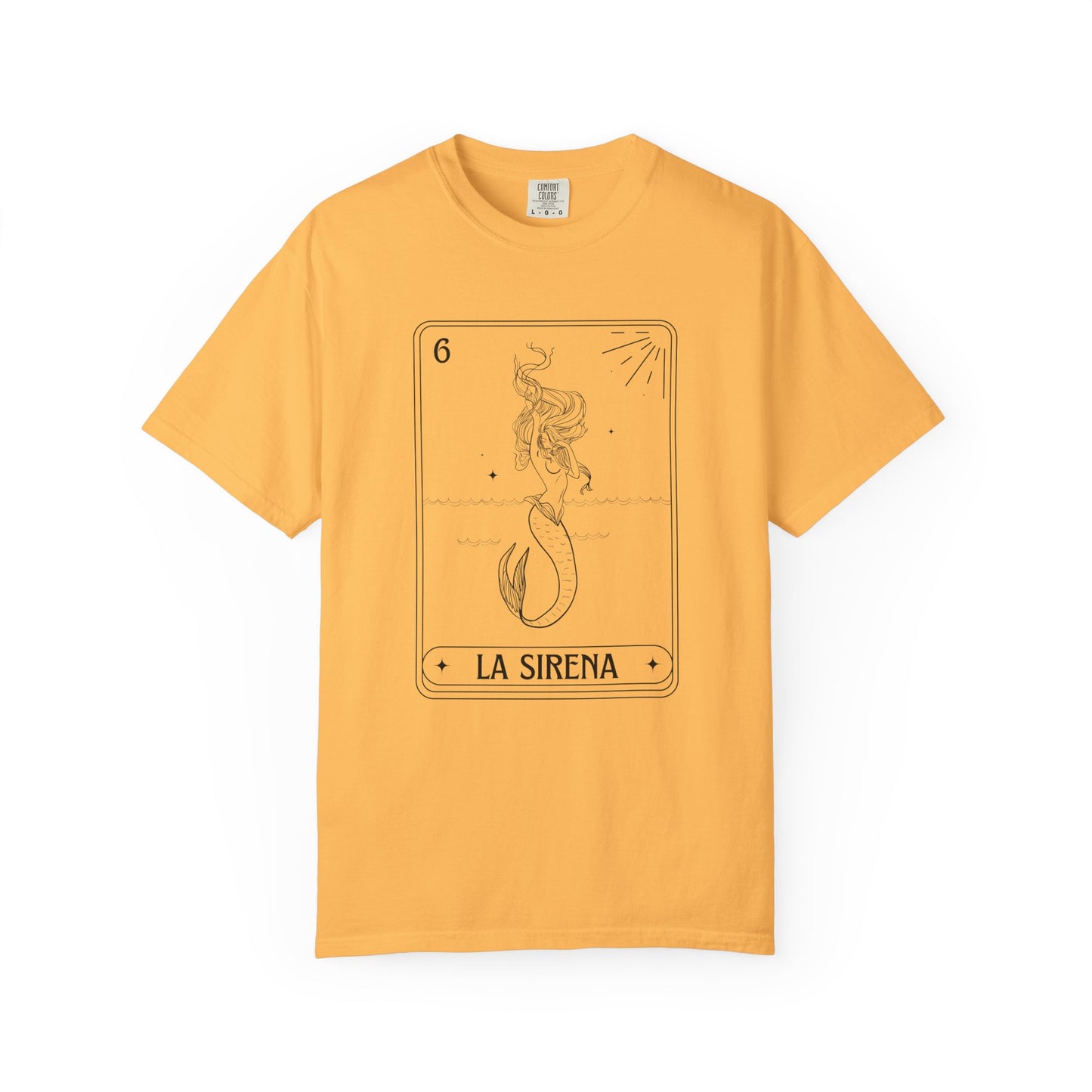 La Sirena Loteria Shirt | Comfort Colors , Strong Woman Latina Empowerment , Feminist Shirt, Gift for Her , Mexican Shirt , Latina Shirt