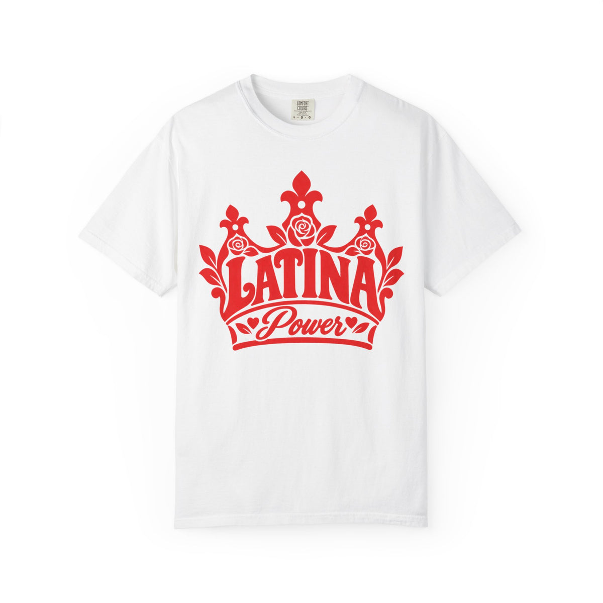 Latina Power Crown Shirt - Mexican Latina Pride T-Shirt - Latina Gift Tee - Reina Corona Spanish Women Shirt