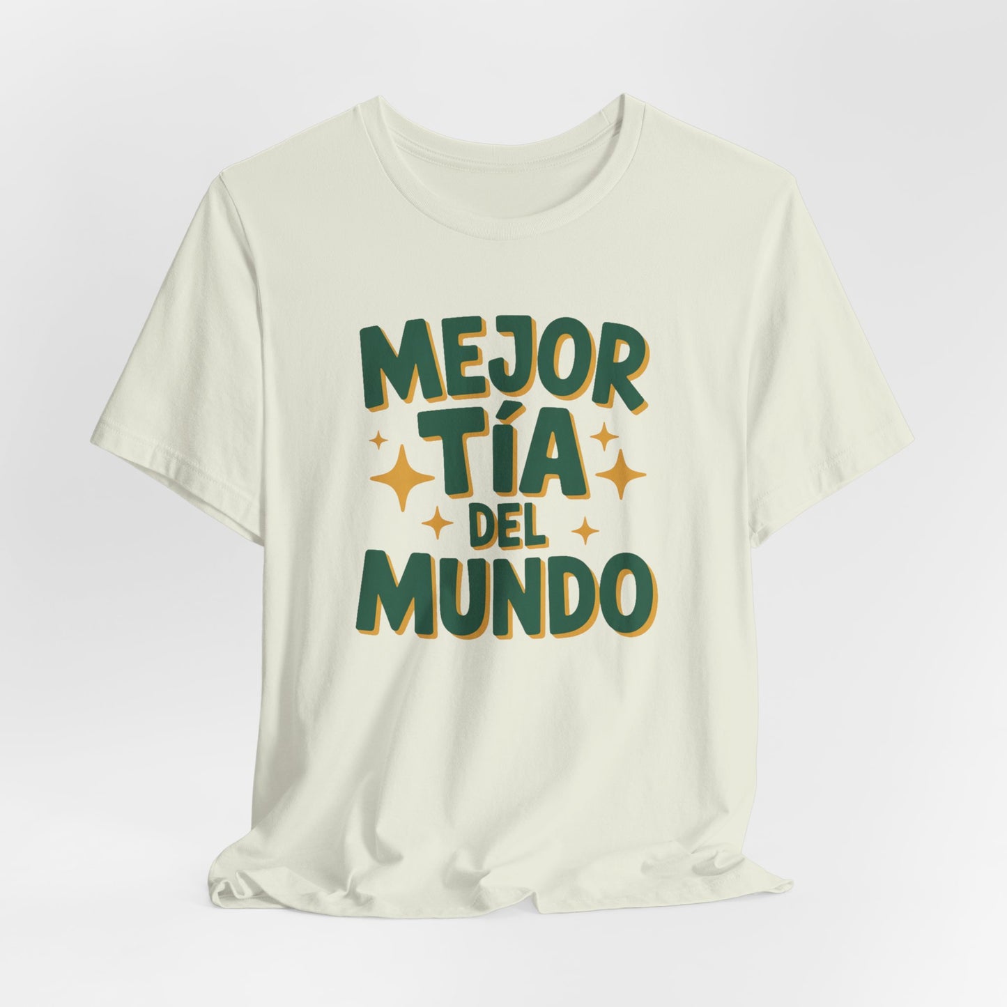 Mejor Tia Del Mundo Shirt - Proud Tia T-Shirt - Latino Family Gift - Tia Para Siempre Tee - Hispanic Aunt Gift - Mejor Tia Love Shirt