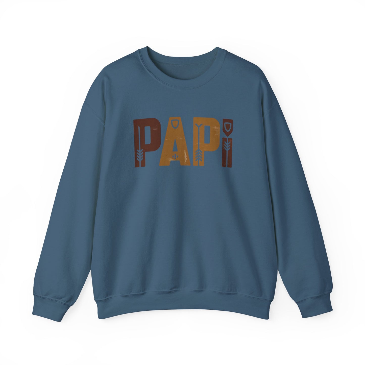 Hola Papi Sweatshirt - Funny Latino Dad Gift - Hispanic Family Humor - Spanish Papi Chulo Shirt