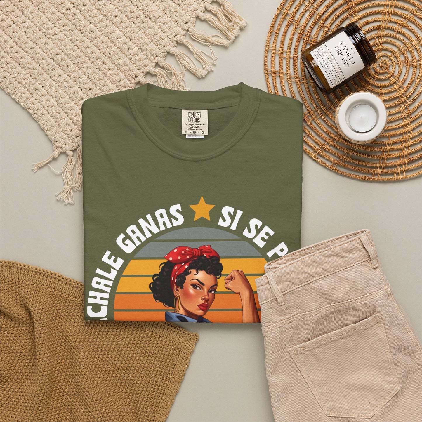 Echale Ganas Shirt, Si Se Puede Latina Empowerment Shirt,  Dolores Huerta Cesar Chavez, Strong Latina Feminist Tee