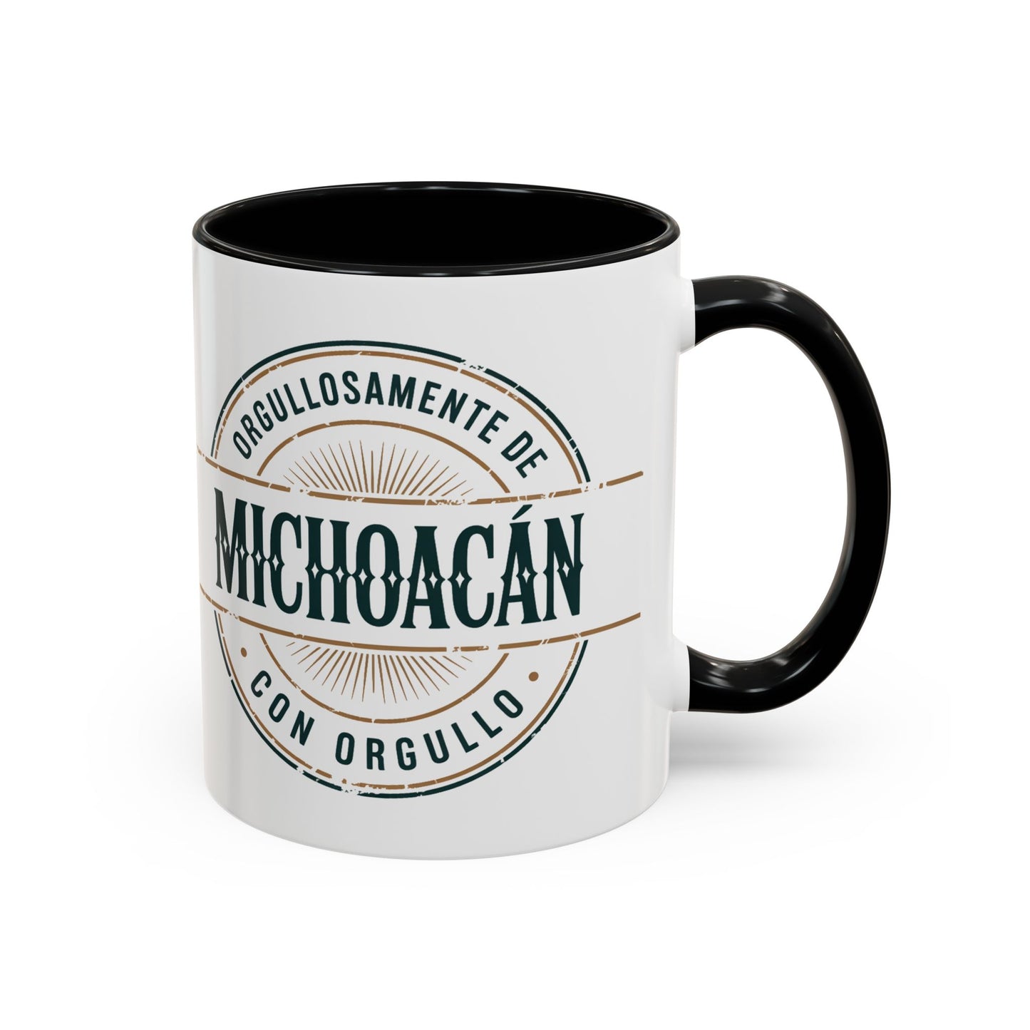 Michoacán Mug - Mexican Heritage Pride Cup | Michoacano Gift | Mexico State Mug | Hispanic Pride | Orgullo Mexicano