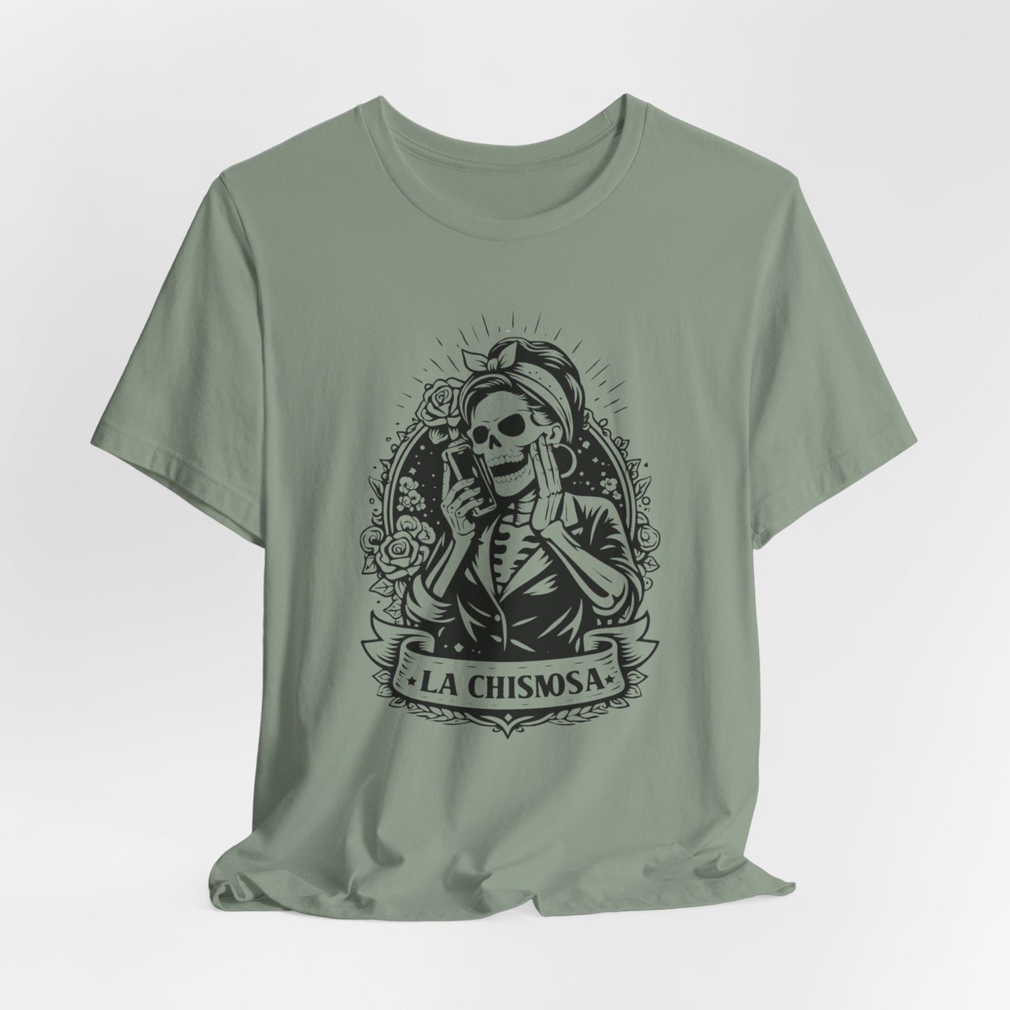 La Chismosa T-Shirt | Funny Spanish Tee | Latino Heritage Gift | Chisme Queen Shirt | Hispanic Culture Latina Humor