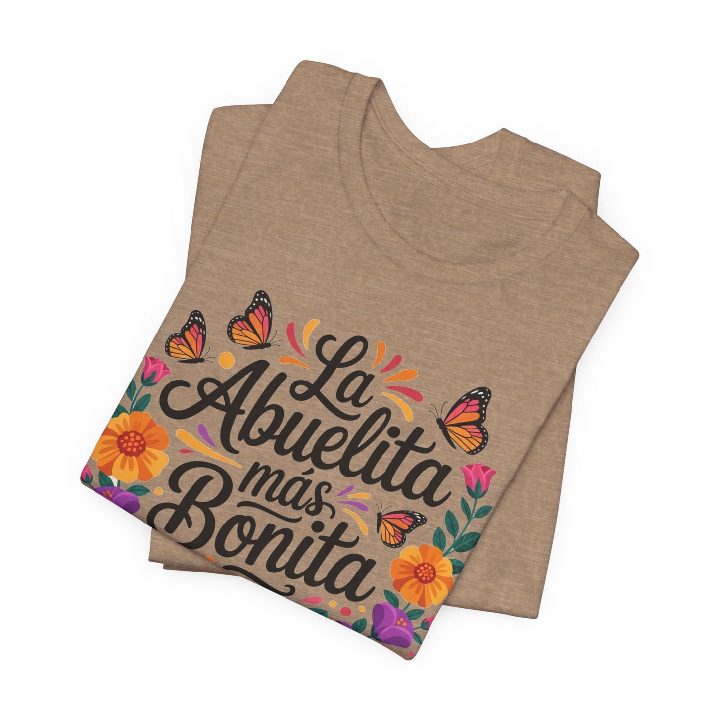 La Abuelita Mas Bonita Shirt, Abuelita Gift, Latina Grandmother Gift,  Abuela Birthday Gift, Mother's Day Abuela