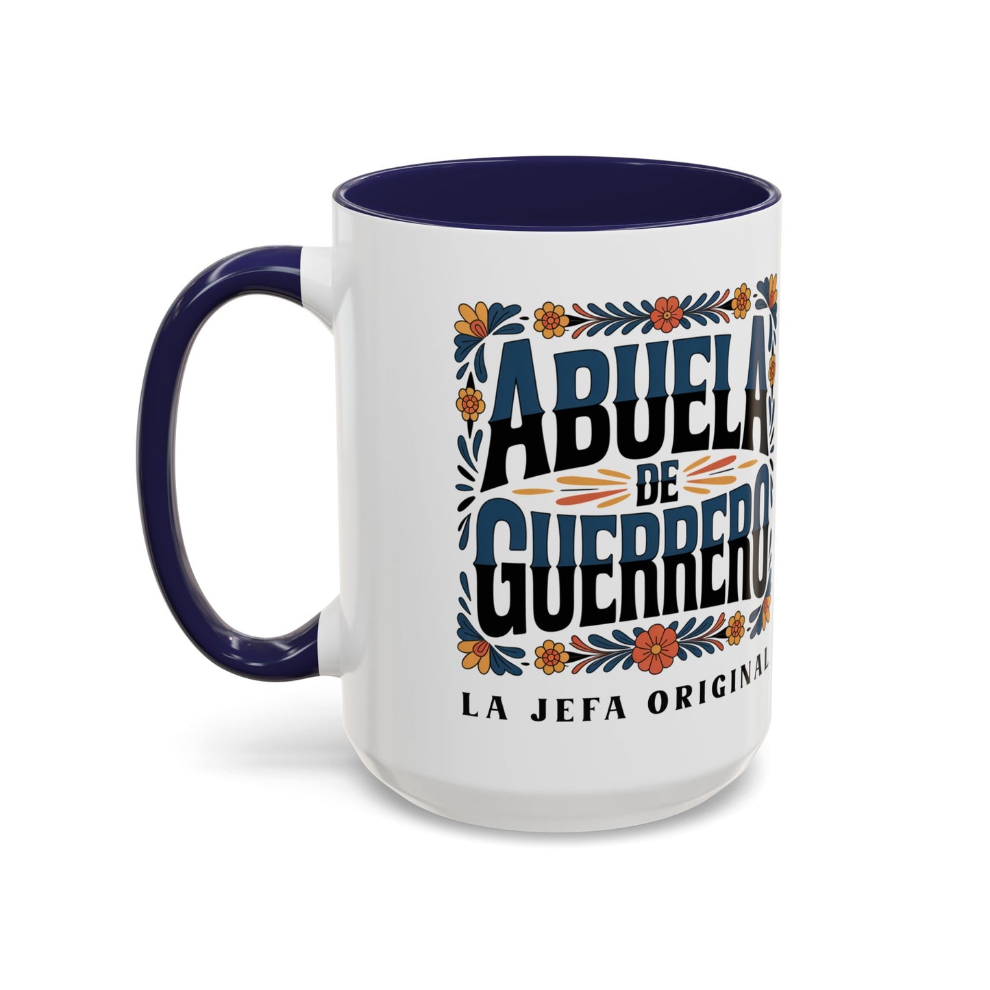 Abuela de Guerrero Mug - Latino Family Gift for Hispanic Grandma | Spanish Coffee Cup | Abuela Love Mug | Cafe con Abuela