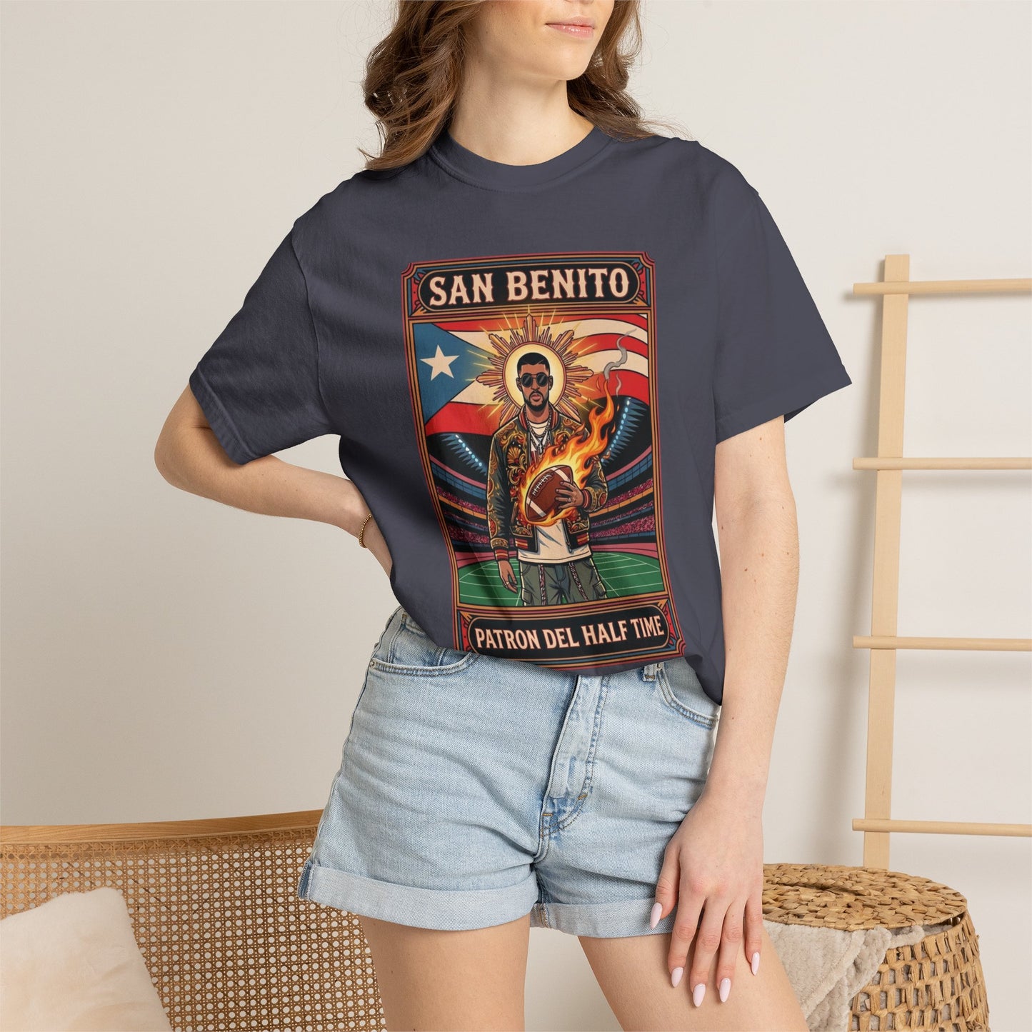 San Benito Funny Game Day Shirt Benito Bowl Shirt, Shirt, Bunny Bowl Tee, Comfort Colors Bilingual Tee