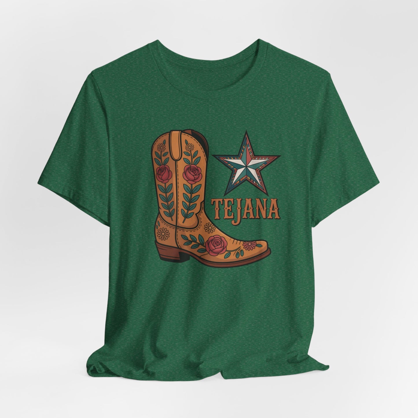 Tejana Proud T-Shirt - Proud Texas Latina Tee - Hispanic Pride Gift - Tejana Mujer Shirt - Latino American Pride Top