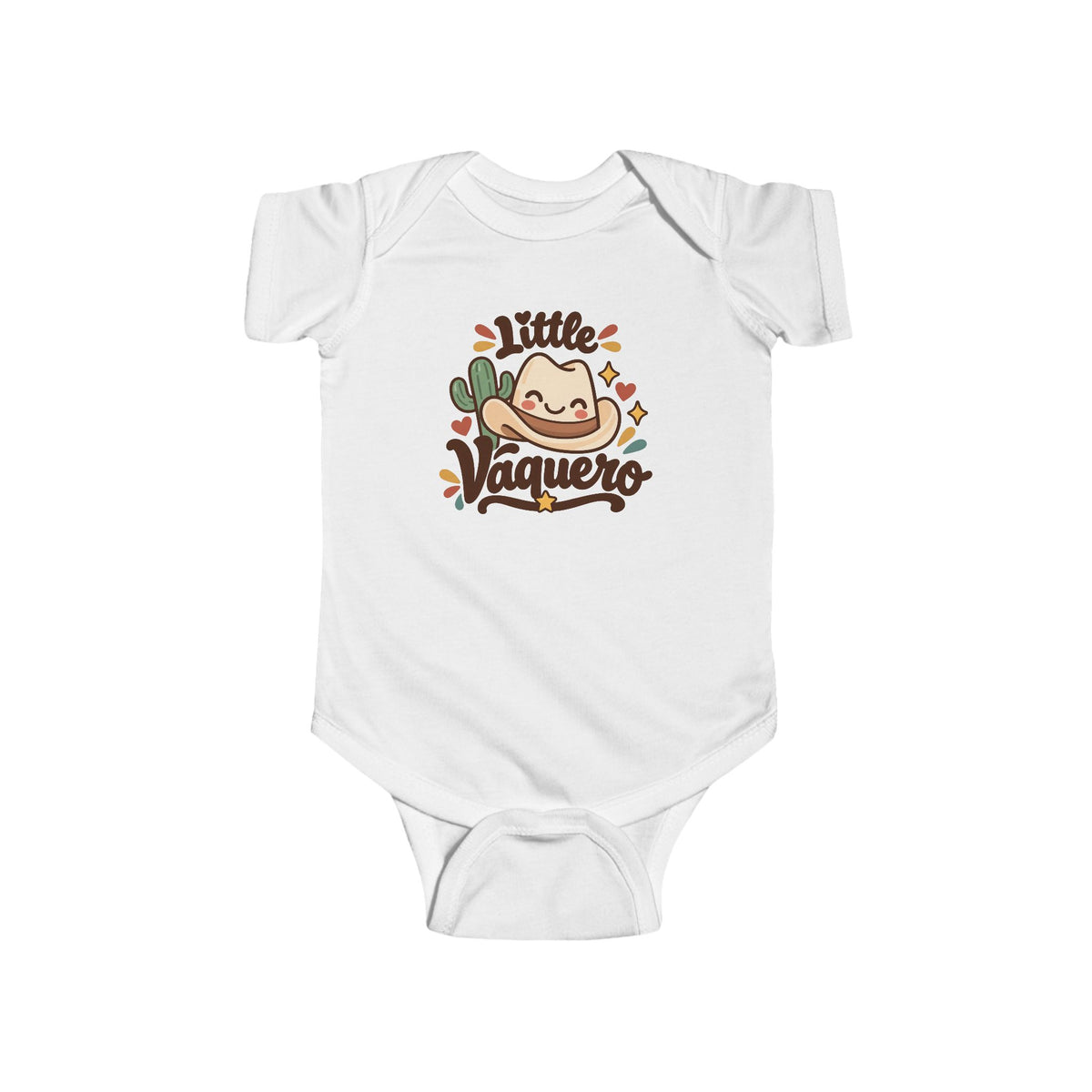 Little Vaquero Onesie - Mexican Baby Cowboy Bodysuit - Latino Baby Shower Gift - Funny Vaquero Infant One Piece