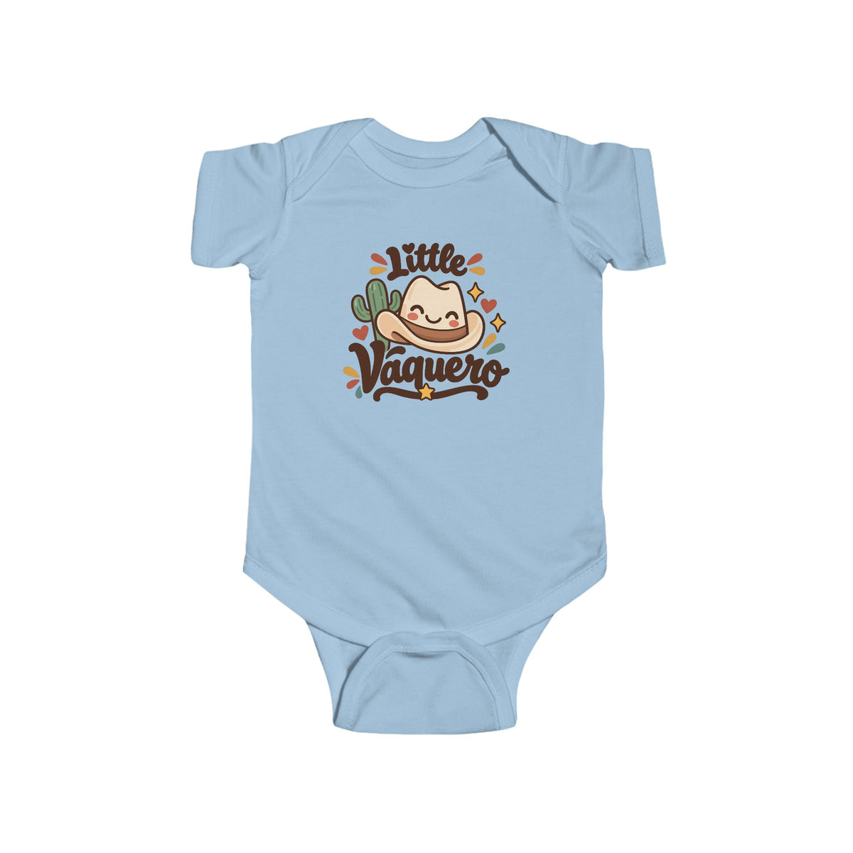 Little Vaquero Onesie - Mexican Baby Cowboy Bodysuit - Latino Baby Shower Gift - Funny Vaquero Infant One Piece