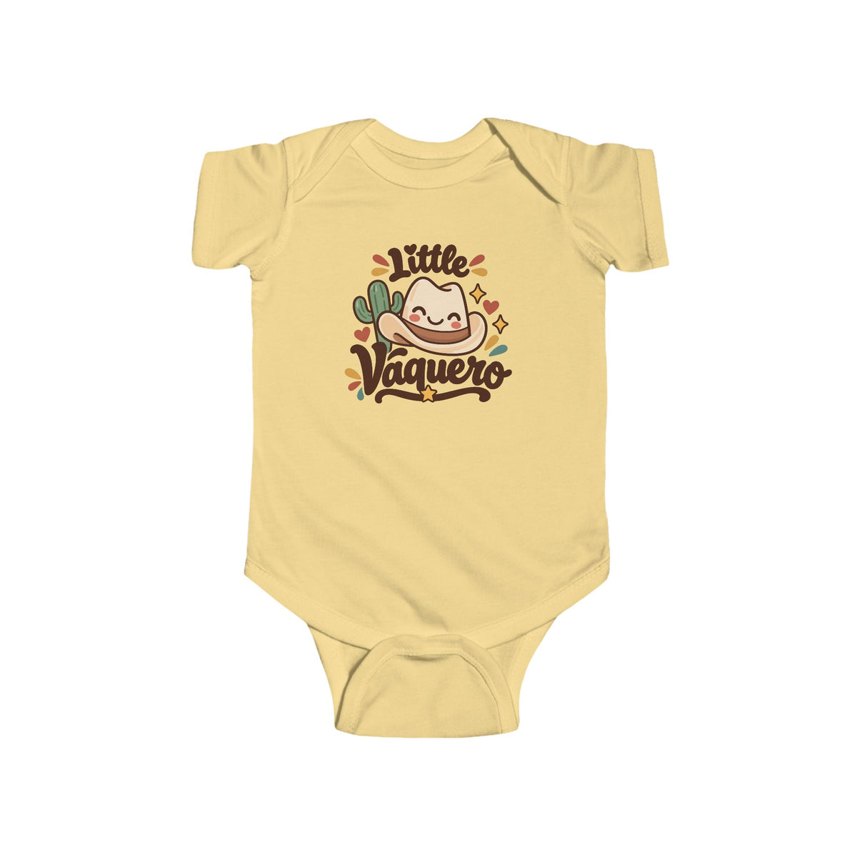 Little Vaquero Onesie - Mexican Baby Cowboy Bodysuit - Latino Baby Shower Gift - Funny Vaquero Infant One Piece
