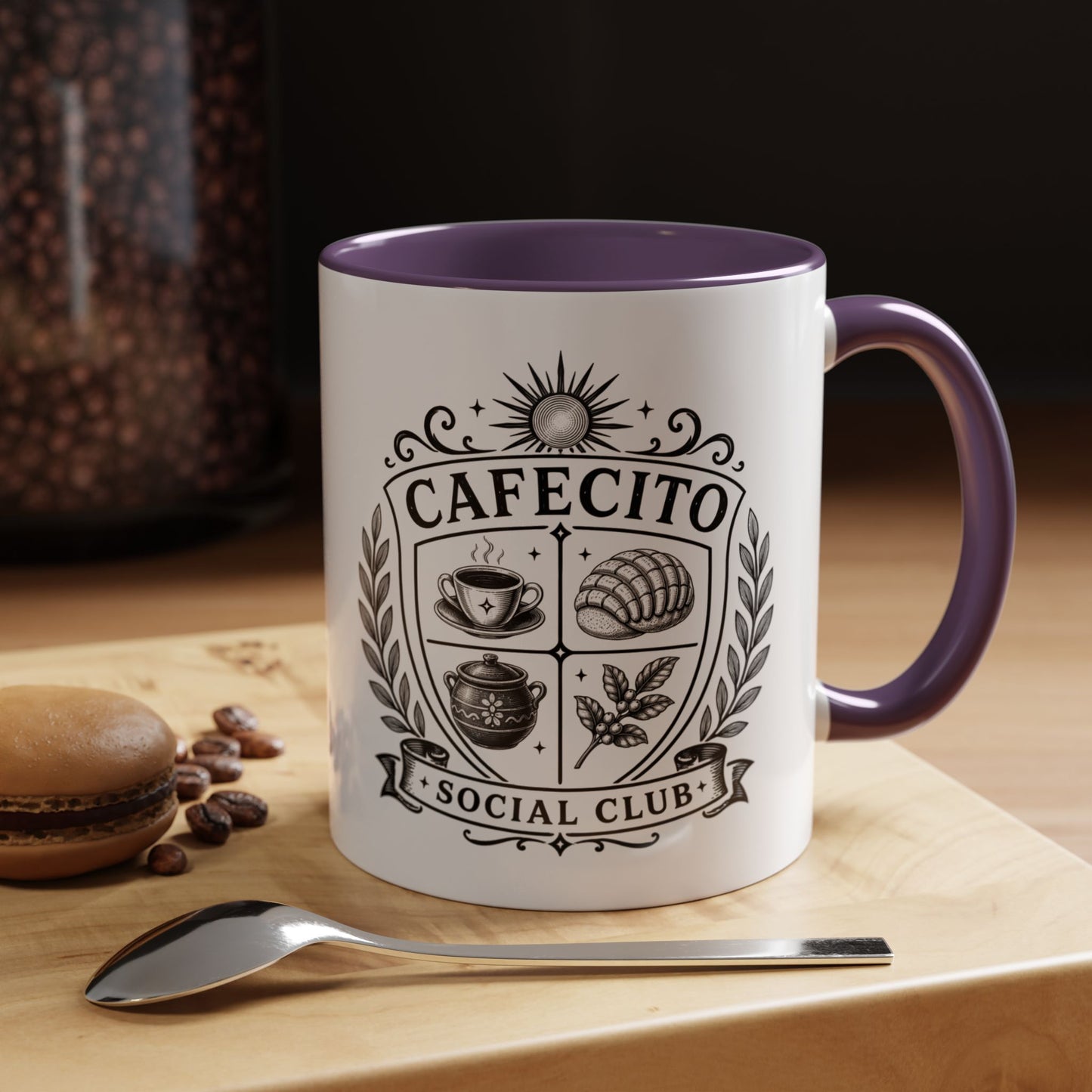 El Cafecito Latino Foods Mug - Latina Gift for Coffee Lovers - Regalos en Español - Cultural Pride Cup