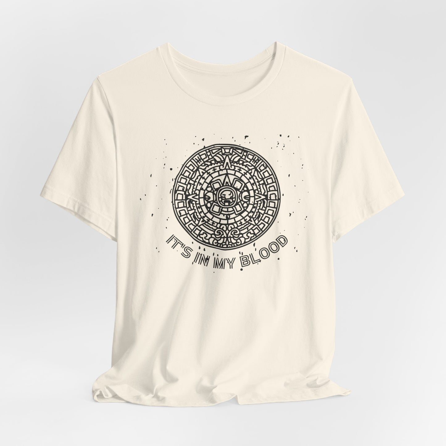 It's In my Blood Aztec shirt | Gift for Him Gift for Her camisa para hombre latino , otoño latino, Latino Heritage Month