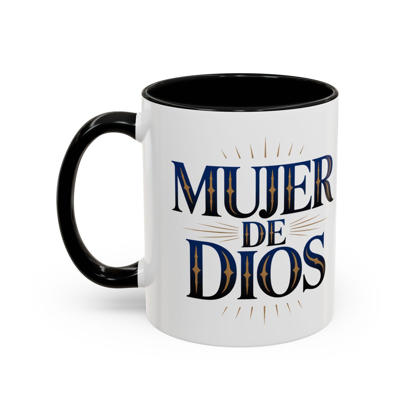 Mujer de Dios Mug - Spanish Christian Coffee Cup Gift for Latina Women of Faith - Catholic Gift Bendiciones