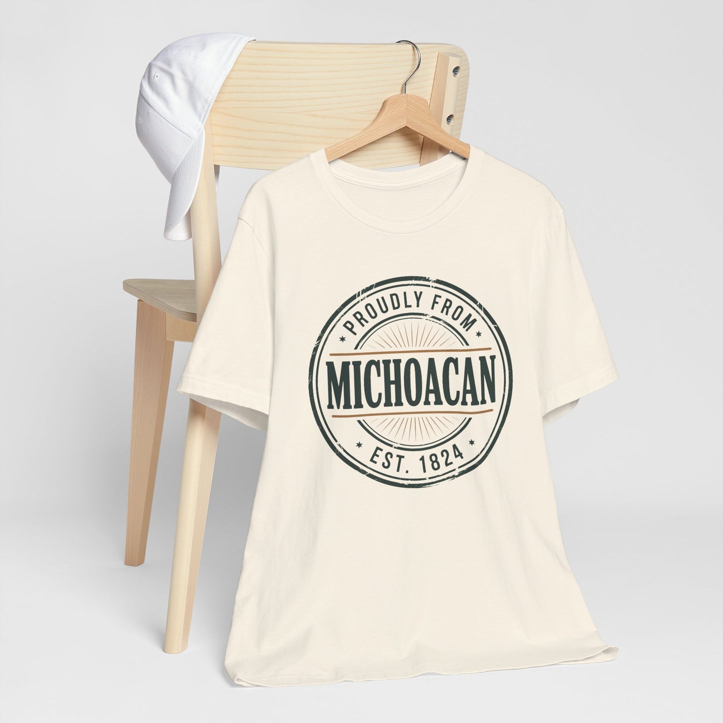 Michoacán T-Shirt - Orgulloso Mexican Heritage Tee - Morelia Pride Shirt - Michoacano Gift - Hispanic Pride Tshirt