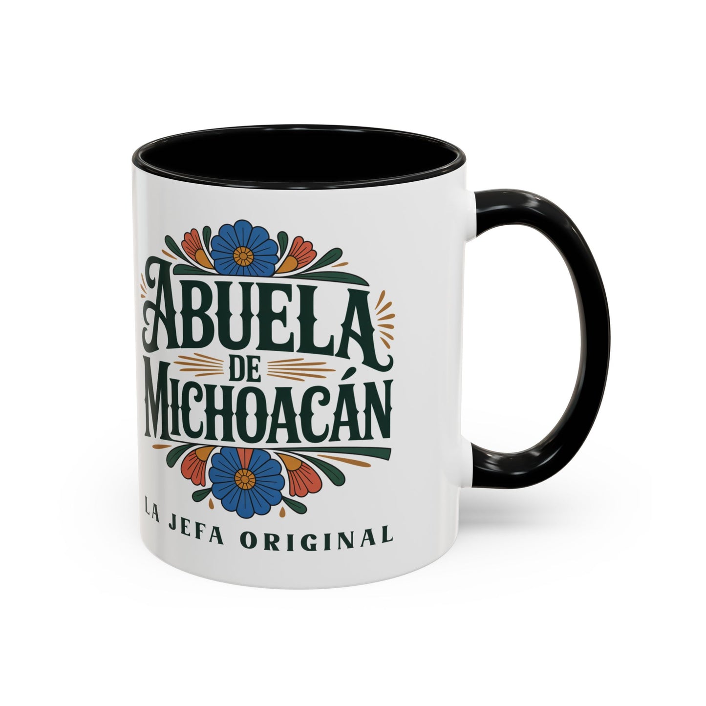 Abuela de Michoacan Mug - Spanish Grandma Coffee Cup Gift | Latino Family Mug | Abuelita Regalo | Hispanic Grandmother Present